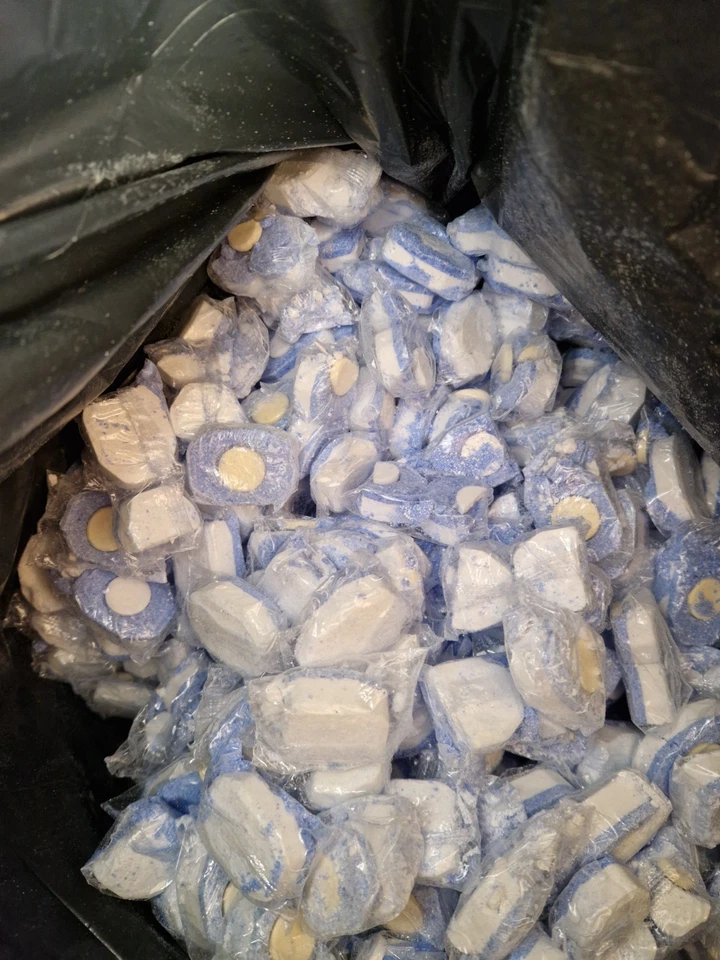 15 kg Geschirrspültabs BRUCH WASSERLÖSLICHE Folie 1A QUALITÄT Spülmaschinentabs - Bild 2 von 2