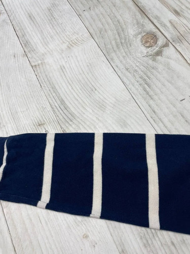 Vintage Polo Ralph Lauren Rugby Long Sleeve Striped Shirt Men Sz M Blue by Ralph Lauren, Size M, $55 - Photo 12