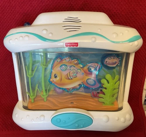 Fisher Price Ocean Wonders Aquarium - L6925, Note Full Water Level, WORKS!!!