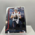 2025 Topps Chrome Football Drake Maye Base Card