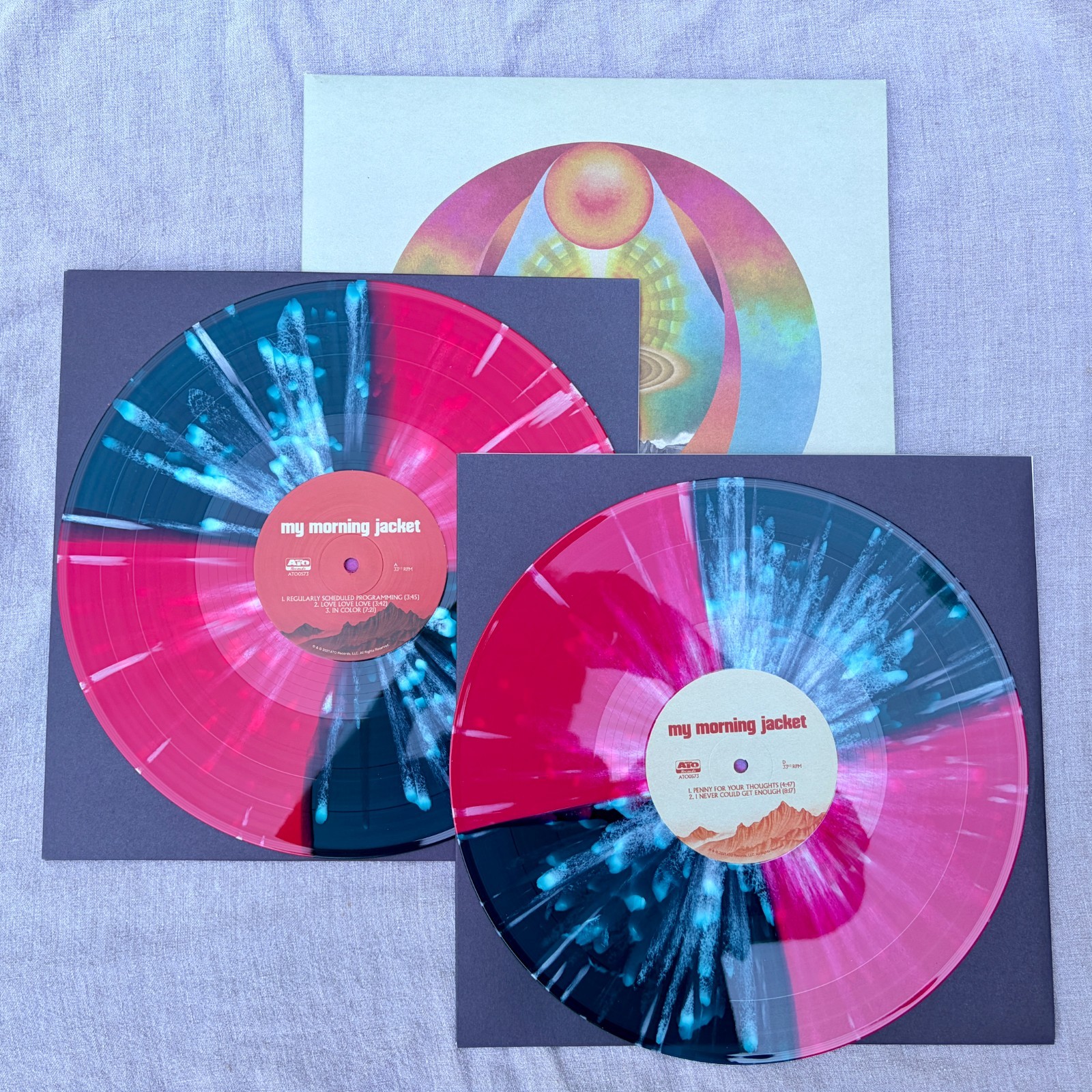 (Self-Titled) Technicolor Pink Sea Blue 2LP Vinyl