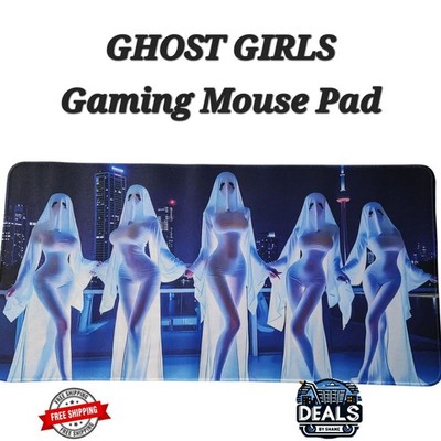 Ghost Girls Desk Mat Gaming Mouse Pad Cosplay 12'' x 23.5''