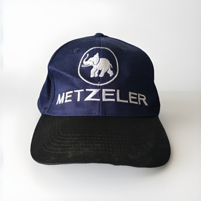 Vintage Metzeler  Reifen   racing team motocross moto GP Retro Kappe  cap '80s