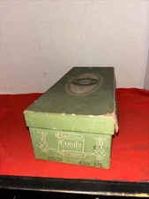 Vintage 1950s Box Only Daniel Green Comfy Slippers-No Shoes-See All Pics