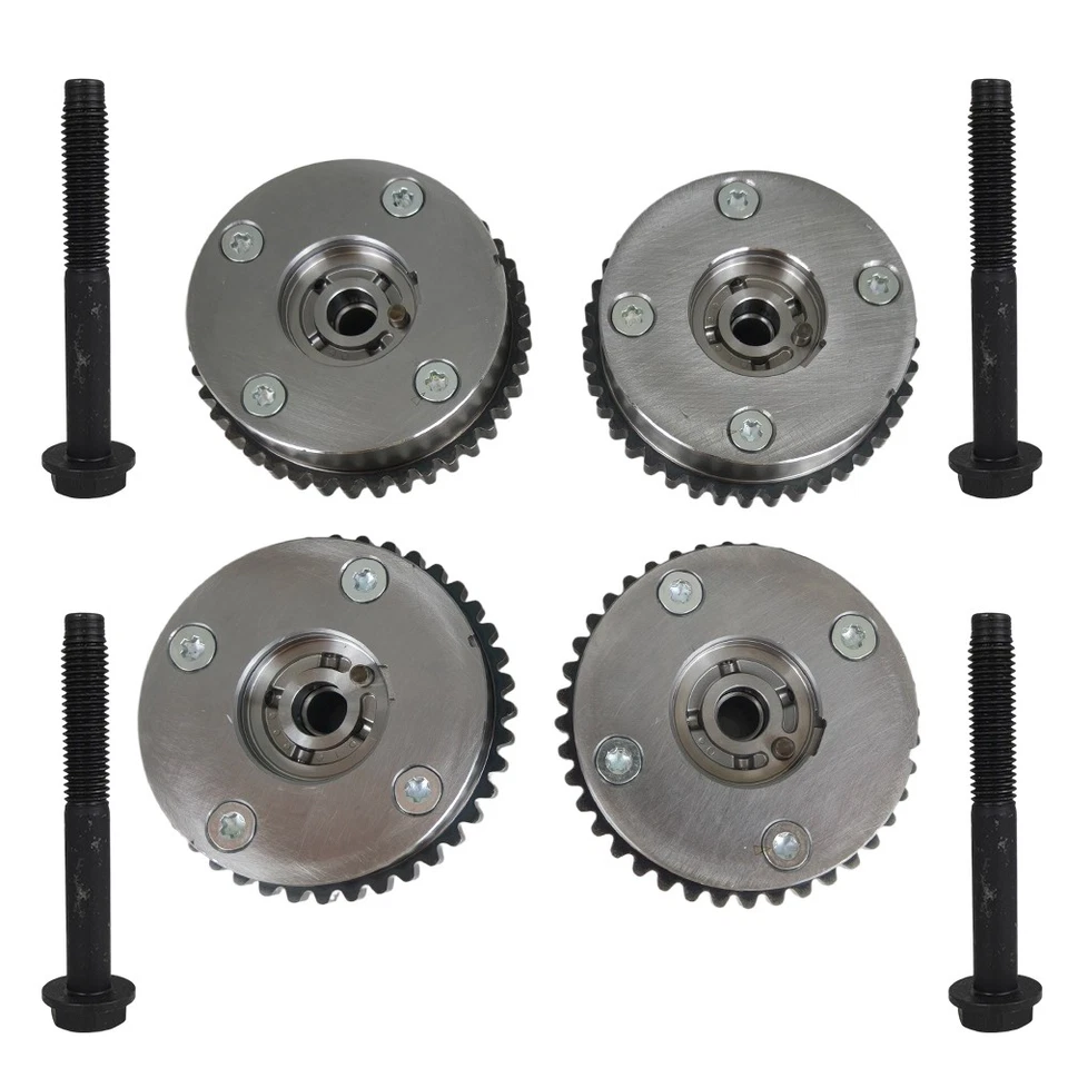 4x Phaser de árbol de levas con piñón de distribución variable para Chevrolet Impala Buick 3,6 L Foto 2 de 4