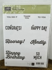 Stampin Up Perfect Pairings 141261 Sale-A-Bration Stamp Set of 9, Words Text