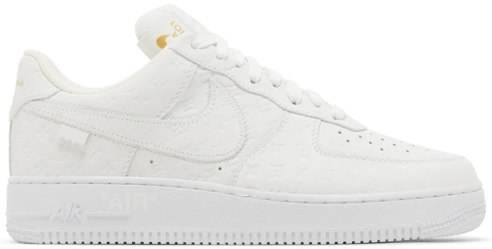 Nike Louis Vuitton x Air Force 1 Low Triple White for Sale Nike Louis Vuitton x Air Force 1 Low Triple White for Sale