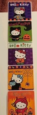 SmileMakers Hello Kitty Multicolor Glossy Paper Halloween Stickers 5 Set 2008