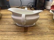 Bartleet & Sons large White Porcelain double handle Gravy Boat & Fat Separator 