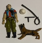 1987 Vintage Hasbro Gijoe Military Police Law & Order Action Figure not Complete