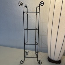 23 Metal Jewelry Holder Table Stand Tree Large Display Organizer Silver w Black