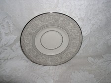 Qty.4 Franciscan Masterpiece Platinum Renaissance USA Saucer Cup Plate Ex