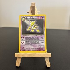 Wizards Dark Alakazam Team Rocket 18/82 Rare Regular 2000 EN 60 HP Unlimited on eBay
