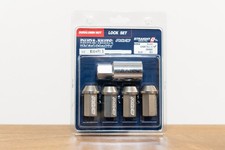 Genuine Rays Dura-nuts L42 Lock 4pc Set - M14 X 1.5 - Gunmetal 4 Lock Lugs