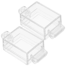  2 Pcs Socket Waterproof Cover Toggle Button Push Buttons Marine Light Switch