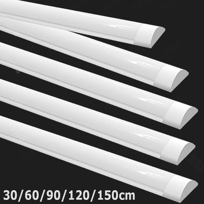 30/60/90/120/150 LED Wannenleuchte Deckenleuchte Feuchtraumlampe Werkstatt Röhre
