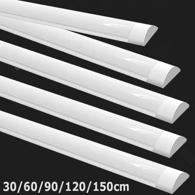 30/60/90/120/150 LED Wannenleuchte Deckenleuchte Feuchtraumlampe Werkstatt Röhre - Bild 1 von 4