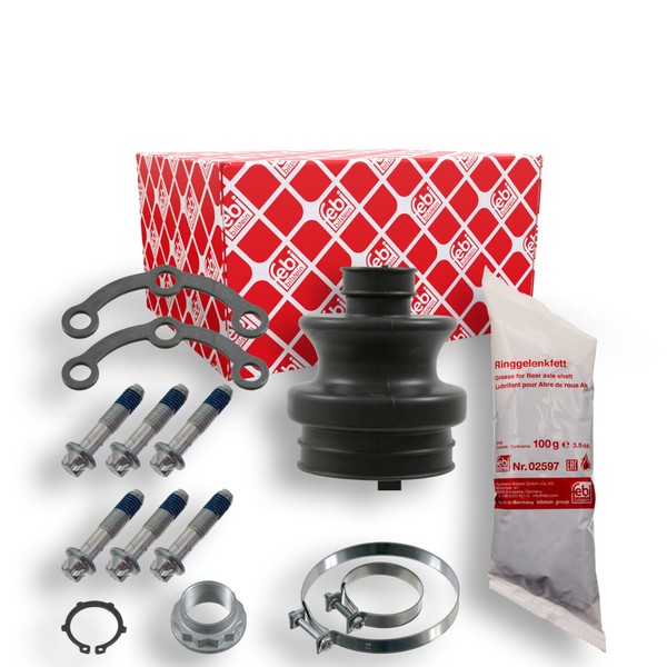 Febi Bilstein Achsmanschette Faltenbalgsatz Antriebswelle Hinten Getriebeseitig-image