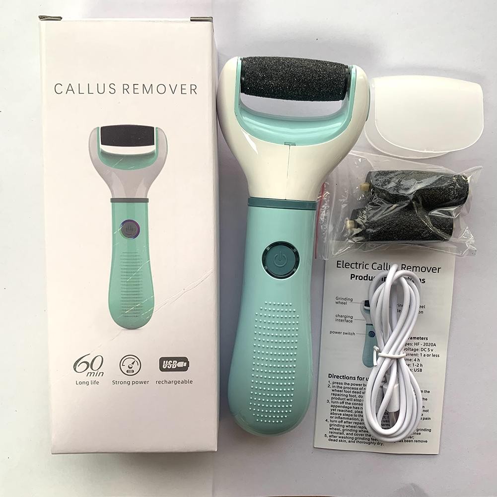 Rechargeable Electric Foot File Callus Remover Dead Skin Grinder Pedicure Tool