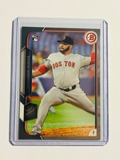 2015 Bowman #133 Edwin Escobar Rookie Card RC #/499. rookie card picture