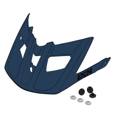 iXS - Visor + Pins Trail EVO SM-XLW - Marine