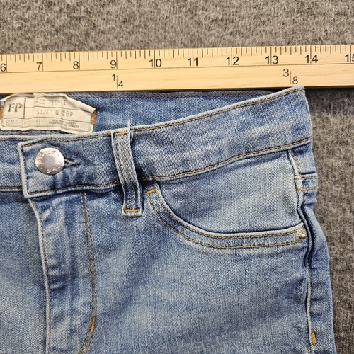 We The Free People Skinny Jeans Womens Size W26 R Medium Wash - Picture 8 of 11