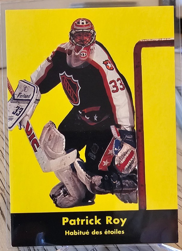 1991-92 Parkhurst French Patrick Roy #220 Montreal Canadiens