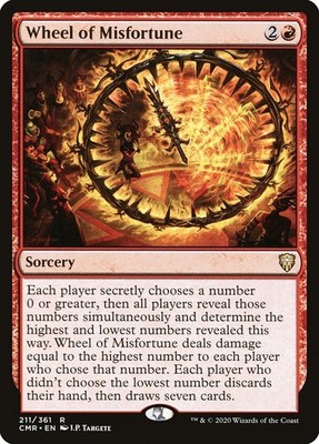 MTG Magic the Gathering Wheel of Misfortune (211/794) Commander Legends LP
