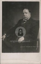President William Howard Taft Original Vintage Real Photo Postcard RPPC