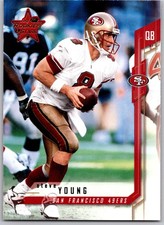 2001 Donruss Rookies & Stars Steve Young #82 San Francisco 49ers QB