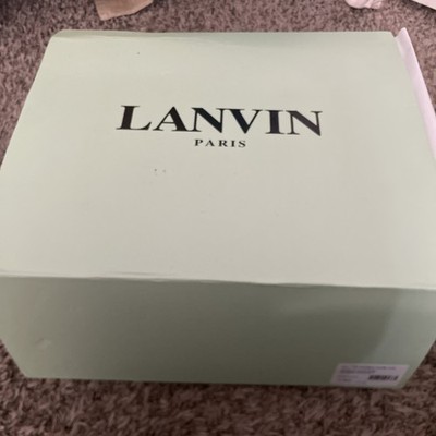 Lanvin Curb Black Sneakers Size 9, Men, Lanvin Paris