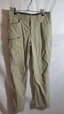 Eddie Bauer Men's First Ascent Rainier Fleece-Lined Hiking Pants Tan 32x32