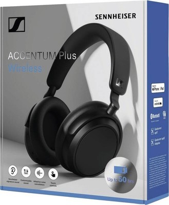 Sennheiser ACCENTUM Plus Wireless Black Bluetooth Akku bis 50h Kopfhörer