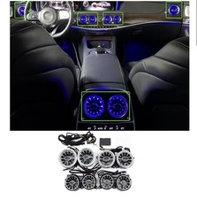 H298 7 Colors - 8pcs Air Vent Light Fits for Mercedes Benz S-Class w222 S400 S45