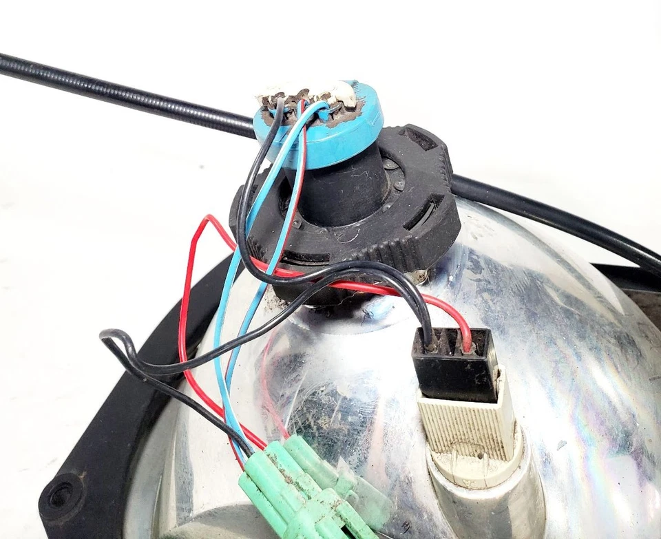 1992 1993 1994 1995 1996 Jaguar XJS OEM Left Hazy Headlight - Image 4 of 4