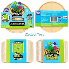 VIRAL Squishy Mystery Dumpling GREEN HOLOGRAPHIC Series AUTHENTIC RMS Crazy Fun