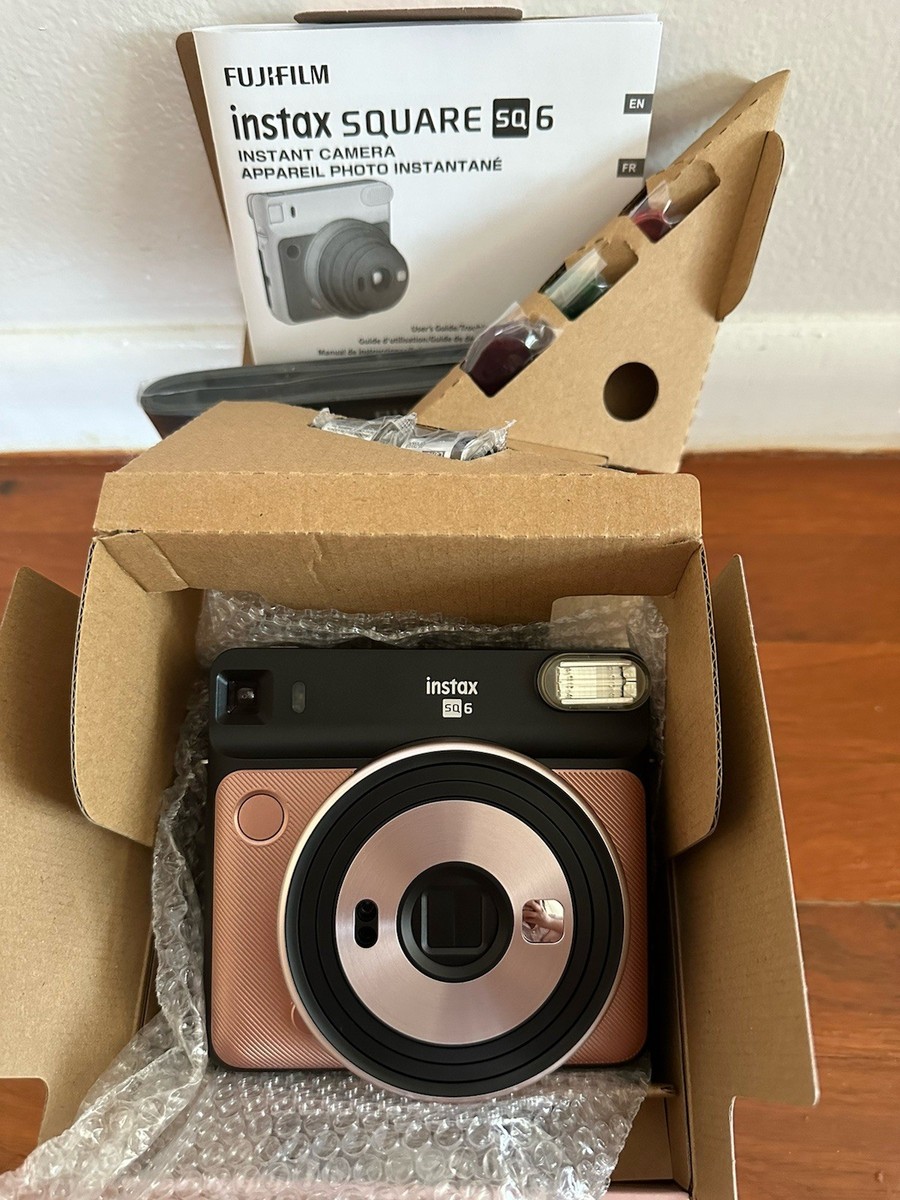 FUJI FILM INSTAX SQUARE SQ 6 ブラッシュゴールド