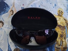 Vintage Ralph Lauren Sunglasses. Women, Black, W/Case