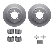 For Mitsubishi Lancer 03-06 R1 Concepts Rear Brake Kit w Ceramic Pads