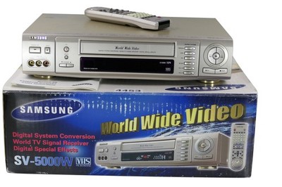 Samsung SV-5000W | VHS VIDEO RECORDER | World Wide Multi-system |