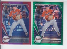 2 - 2021 Prizm Draft ETHAN MURRAY Red Purple Pulsar, Silver Brewers PDP147