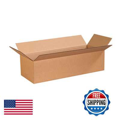 Aviditi 24X9X6 Long Corrugated Boxes Long 24L X 9W X 6H Pack Of 25 Packaging