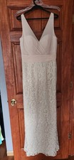 NEW Jasmine B193062 Bridesmaid Dress Size 10 Chiffon Formal Wedding NWT
