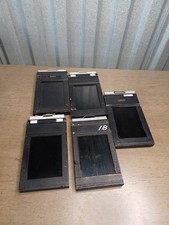 Lot Of 5 2 1/4 x 3 1/ 4 type 5 cut film holders Graflex Lisco Fidelity