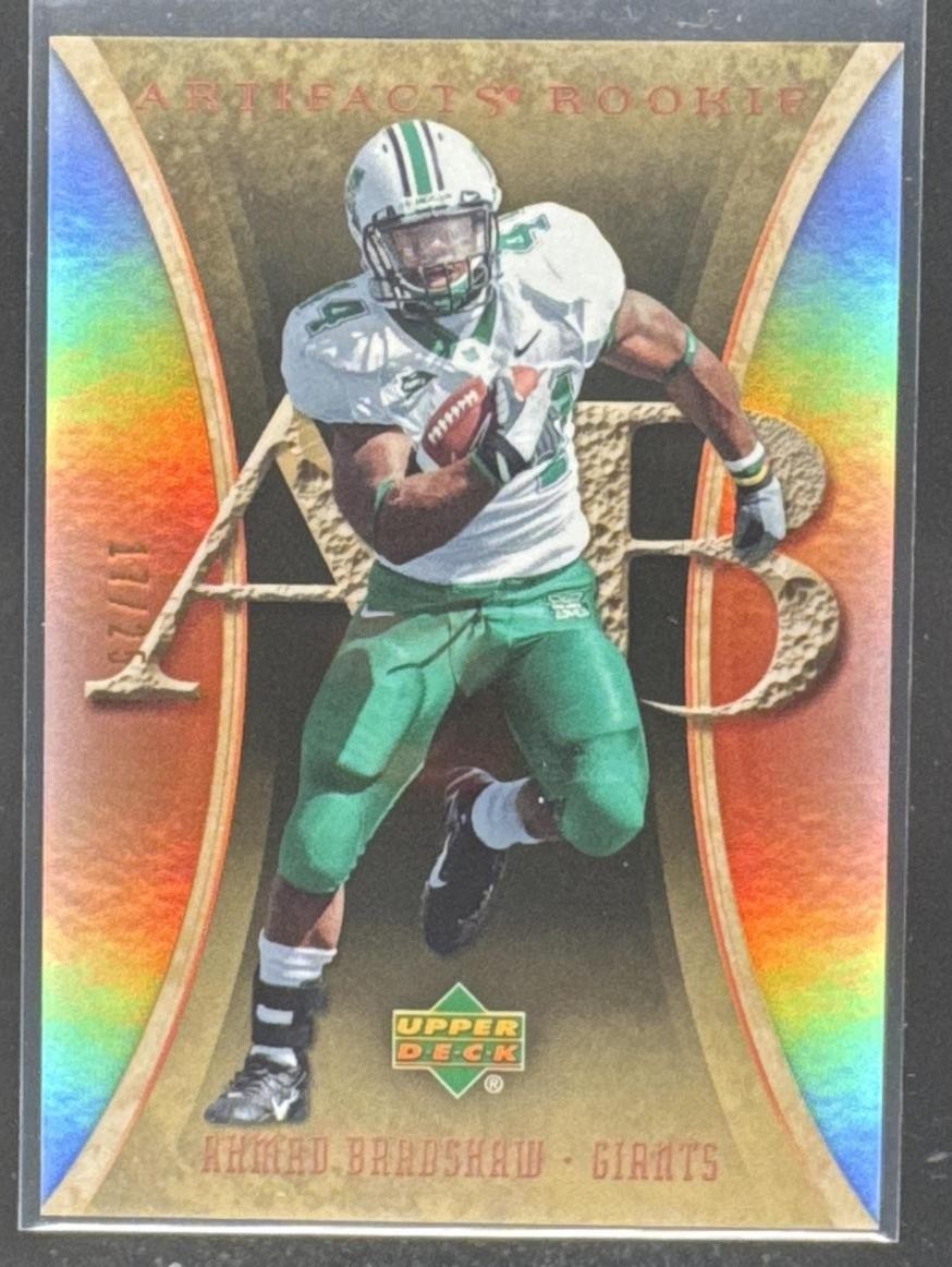 Ahmad Bradshaw Upper Deck Artifacts #136 Bronze