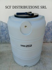 SERBATOIO CISTERNA SALVA SPAZIO 500 LT LITRI GRIGIO POMPA INTEGRATA STEELPUMPS