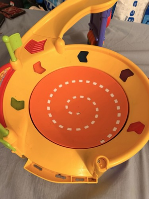 #ad 2010 Fisher Price Lil Zoomers Spinnin#x27; Sounds Speedway TESTED WORKS $45.00