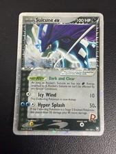 Pokémon TCG Rocket's Suicune EX EX Team Rocket Returns 105 Holo Rare