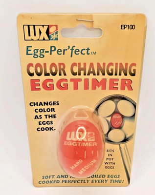 Egg Perfect Egg Timer CHANGES COLOR WHEN EGGS ARE PERFECTLY DONE NEW OLD STOCK