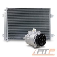 Kompressor + Kondensator SET Klimaanlage FÜR VW CC B7 Passat B6 3C B7 3C